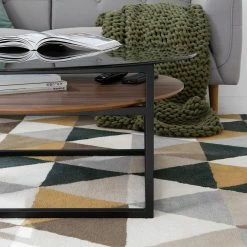 Studio Copenhagen Couchtisch Sumstad - Rauchglas / Metall - Nussbaum / Schwarz -WOHNZIMMERMÖBEL Verkäufe 1000123773 190321 17260300004 GALLERYIMAGES P000000001000123773