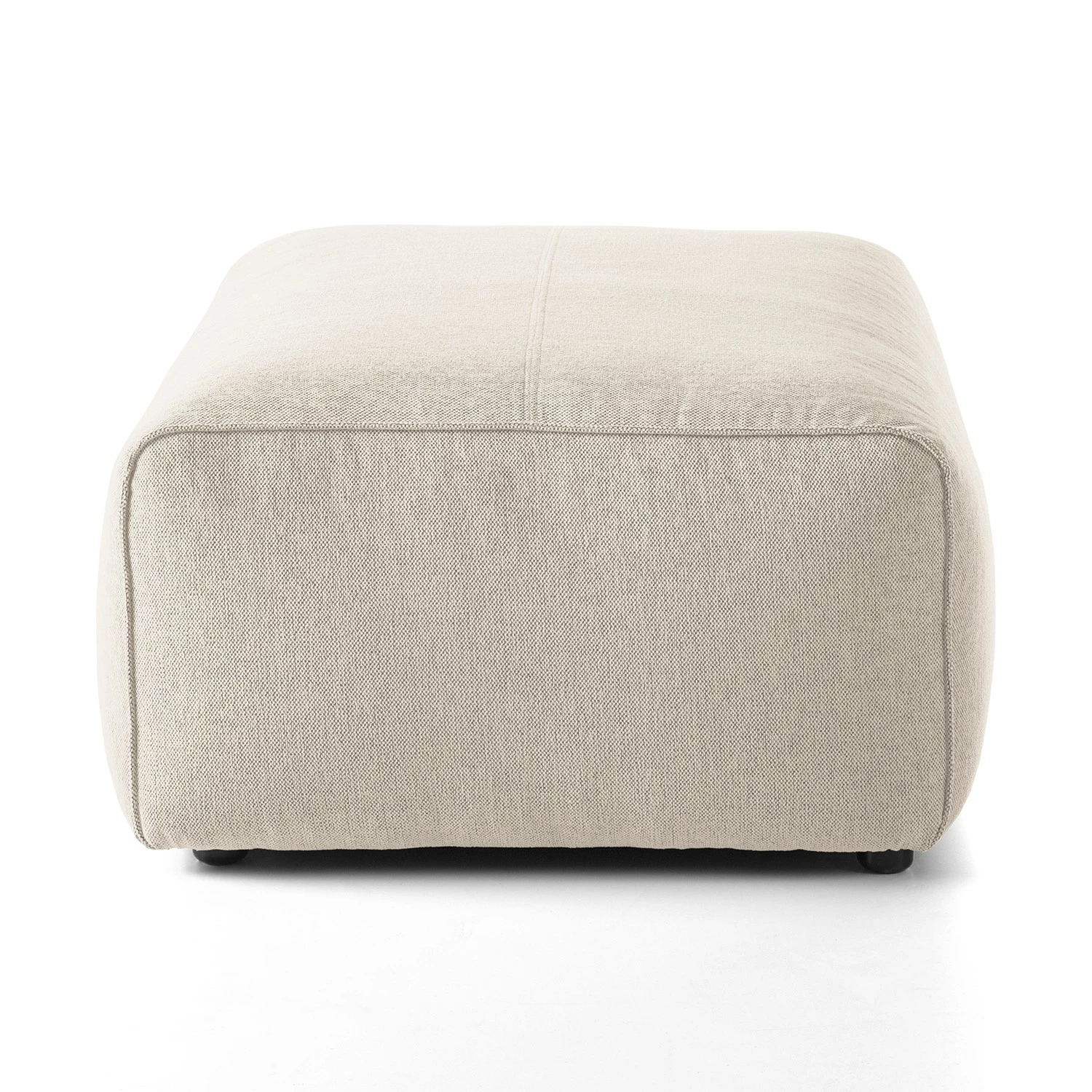 Studio Copenhagen Polsterhocker HUDSON - Webstoff Saia: Beige 5 Studio Copenhagen Polsterhocker HUDSON - Webstoff Saia: Beige – Bild 5