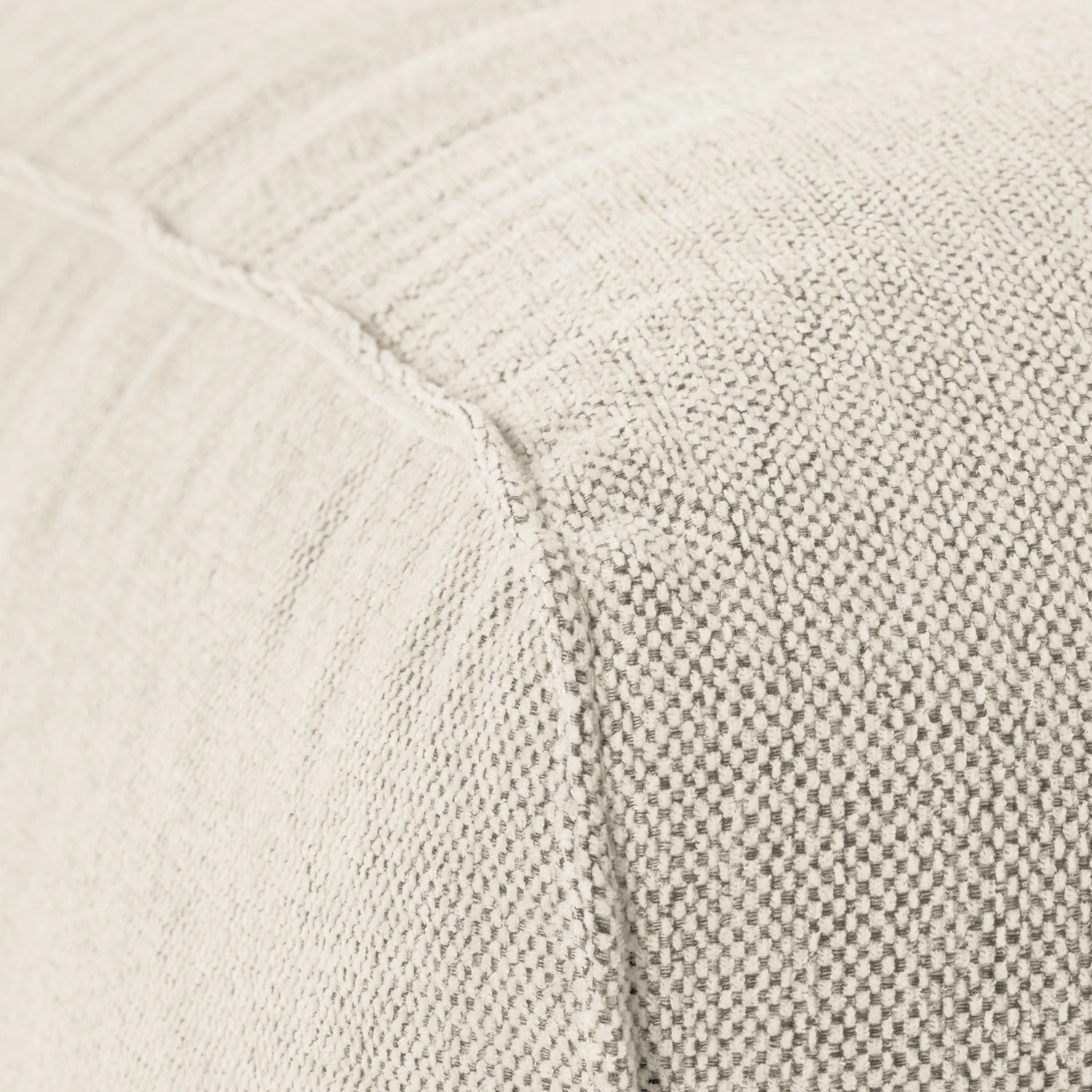 Studio Copenhagen Polsterhocker HUDSON - Webstoff Saia: Beige 9 Studio Copenhagen Polsterhocker HUDSON - Webstoff Saia: Beige – Bild 9