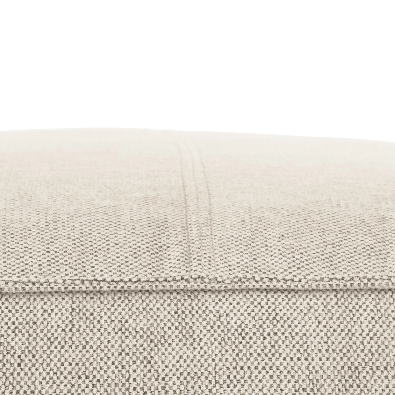 Studio Copenhagen Polsterhocker HUDSON - Webstoff Saia: Beige 10 Studio Copenhagen Polsterhocker HUDSON - Webstoff Saia: Beige – Bild 10