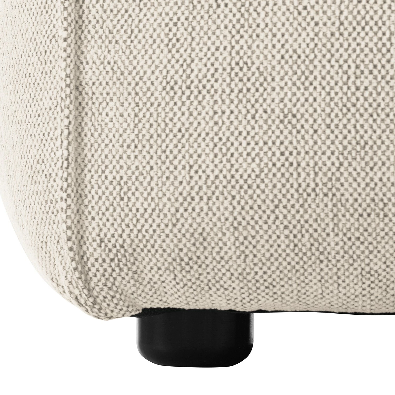 Studio Copenhagen Polsterhocker HUDSON - Webstoff Saia: Beige 12 Studio Copenhagen Polsterhocker HUDSON - Webstoff Saia: Beige – Bild 12