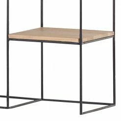 Red Living Regal Soltas - Akazie massiv / Metall - Akazie / Schwarz -WOHNZIMMERMÖBEL Verkäufe 1000124007 180803 14033054 GALLERYIMAGES P000000001000124007