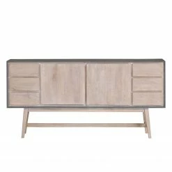 Norrwood Sideboard Karis - Mango massiv - Grau / Mango 9 Norrwood Sideboard Karis - Mango massiv - Grau / Mango -WOHNZIMMERMÖBEL Verkäufe 1000124013 180803 14033078 GALLERYIMAGES P000000001000124013