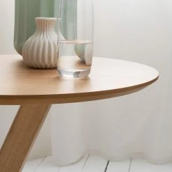 Mørteens Beistelltisch Chicky - Gummibaum teilmassiv - Eiche -WOHNZIMMERMÖBEL Verkäufe 1000124043 190409 11440600004 GALLERYIMAGES P000000001000124043