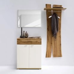 Loftscape Kommode Kunra II - Weiß / Wotan Eiche Dekor -WOHNZIMMERMÖBEL Verkäufe 1000124411 200811 14071801268 MOOD DETAILS P000000001000124411 mood