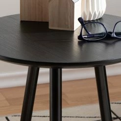 Mørteens Beistelltisch Kitt S - Eiche Dekor Schwarz / Schwarz -WOHNZIMMERMÖBEL Verkäufe 1000125125 190304 16574200011 GALLERYIMAGES P000000001000125125