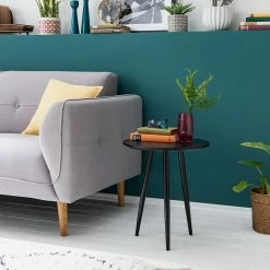 Mørteens Beistelltisch Kitt S - Eiche Dekor Schwarz / Schwarz -WOHNZIMMERMÖBEL Verkäufe 1000125125 190315 09501500005 MOOD GALLERYIMAGES P000000001000125125 mood