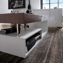 Fredriks Couchtisch Smithers - Walnuss Dekor / Hochglanz Weiß -WOHNZIMMERMÖBEL Verkäufe 1000125747 181116 08371407 GALLERYIMAGES P000000001000125747