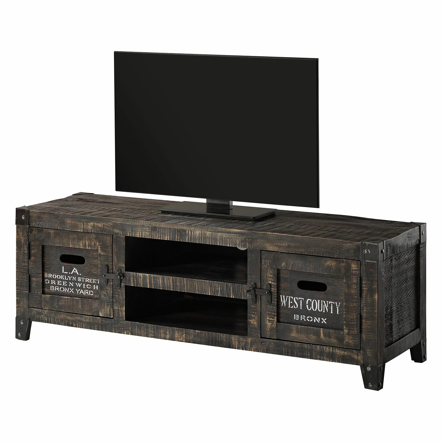 Ars manufacti TV-Lowboard Keyport II - Mango massiv 1 Ars manufacti TV-Lowboard Keyport II - Mango massiv