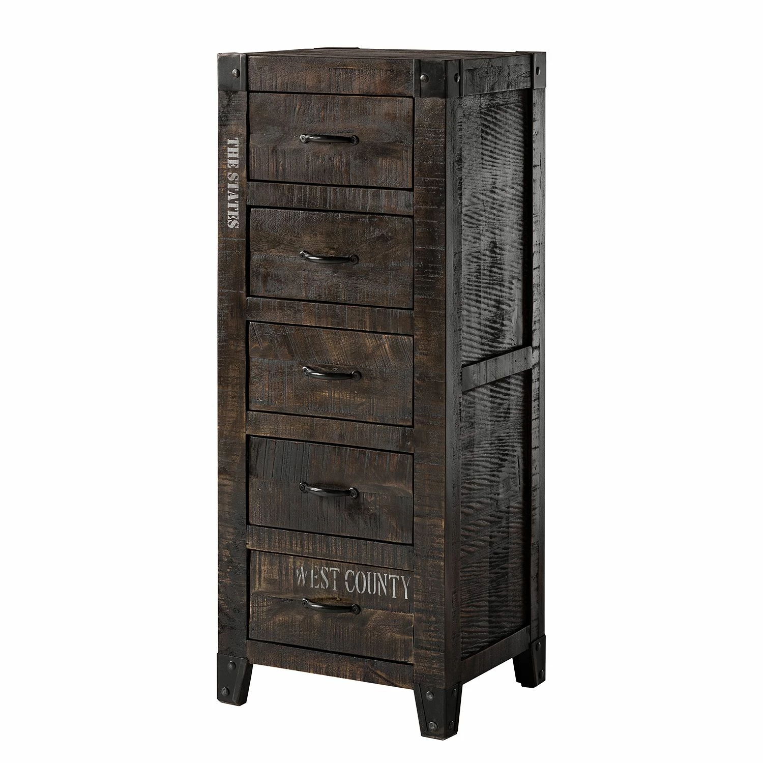 Ars manufacti Kommode Keyport - Mango massiv 1 Ars manufacti Kommode Keyport - Mango massiv