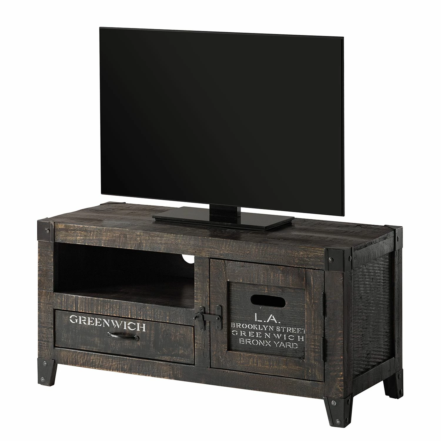 Ars manufacti TV-Lowboard Keyport - Mango massiv 1 Ars manufacti TV-Lowboard Keyport - Mango massiv