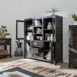 Ars manufacti Highboard Keyport II - Mango massiv -WOHNZIMMERMÖBEL Verkäufe 1000125896 190523 11150300069 MOOD GALLERYIMAGES P000000001000125896 mood