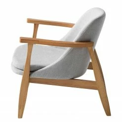 Mørteens Sessel Londo - Webstoff - Lichtgrau -WOHNZIMMERMÖBEL Verkäufe 1000126051 190405 10595900003 GALLERYIMAGES P000000001000126051