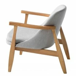 Mørteens Sessel Londo - Webstoff - Lichtgrau -WOHNZIMMERMÖBEL Verkäufe 1000126051 190405 11000000004 GALLERYIMAGES P000000001000126051