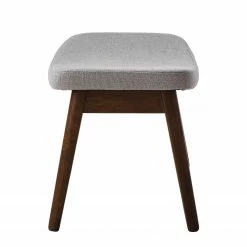 Mørteens Polsterhocker Joreen II - Webstoff - Lichtgrau -WOHNZIMMERMÖBEL Verkäufe 1000126082 190502 13171100021 GALLERYIMAGES P000000001000126082