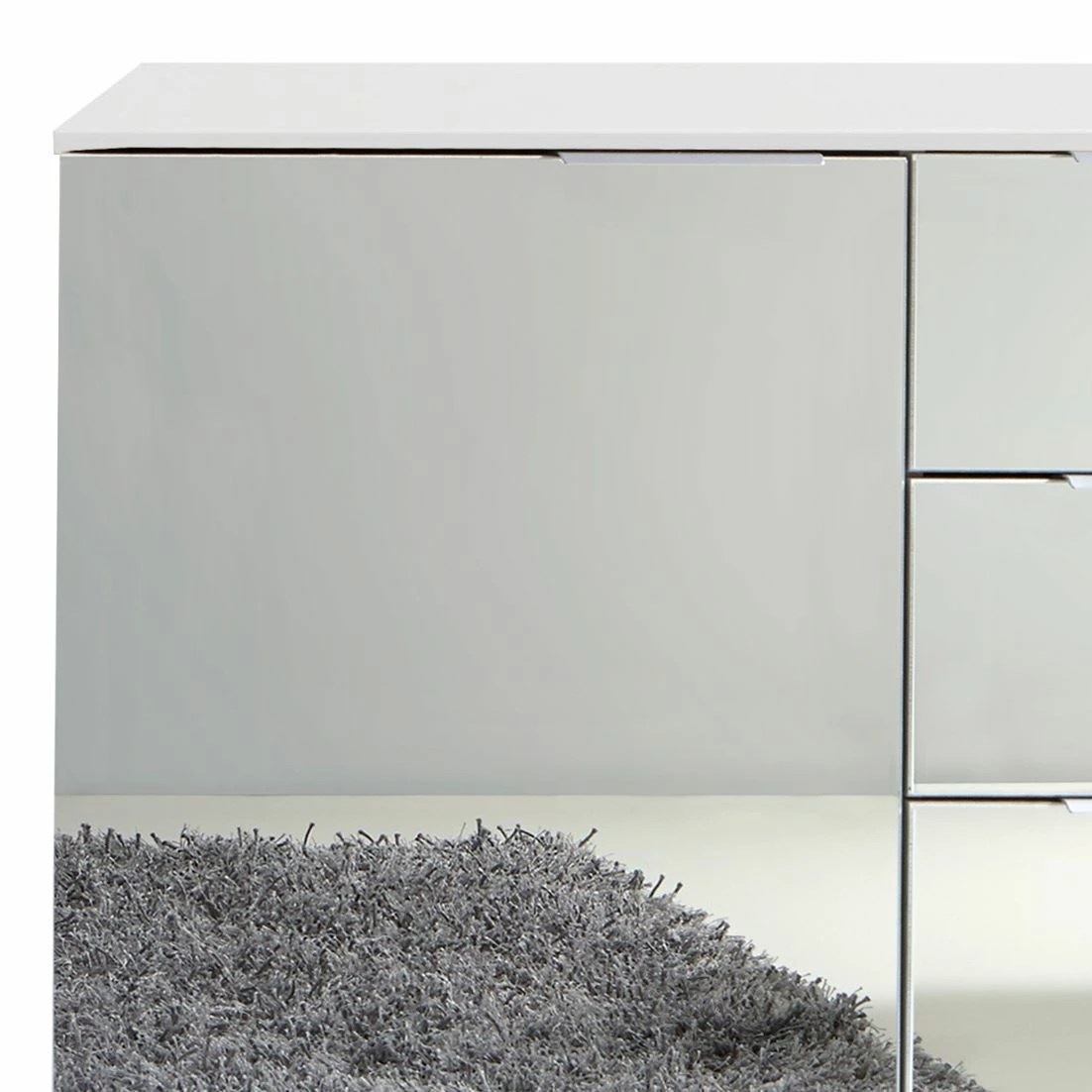 Wimex Kombikommode Lingga I - Spiegel / Weiß 4 Wimex Kombikommode Lingga I - Spiegel / Weiß – Bild 4