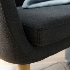 Mørteens Sessel Nicholas - Webstoff - Anthrazit -WOHNZIMMERMÖBEL Verkäufe 1000126885 210416 07533000003 DETAILS P000000001000126885