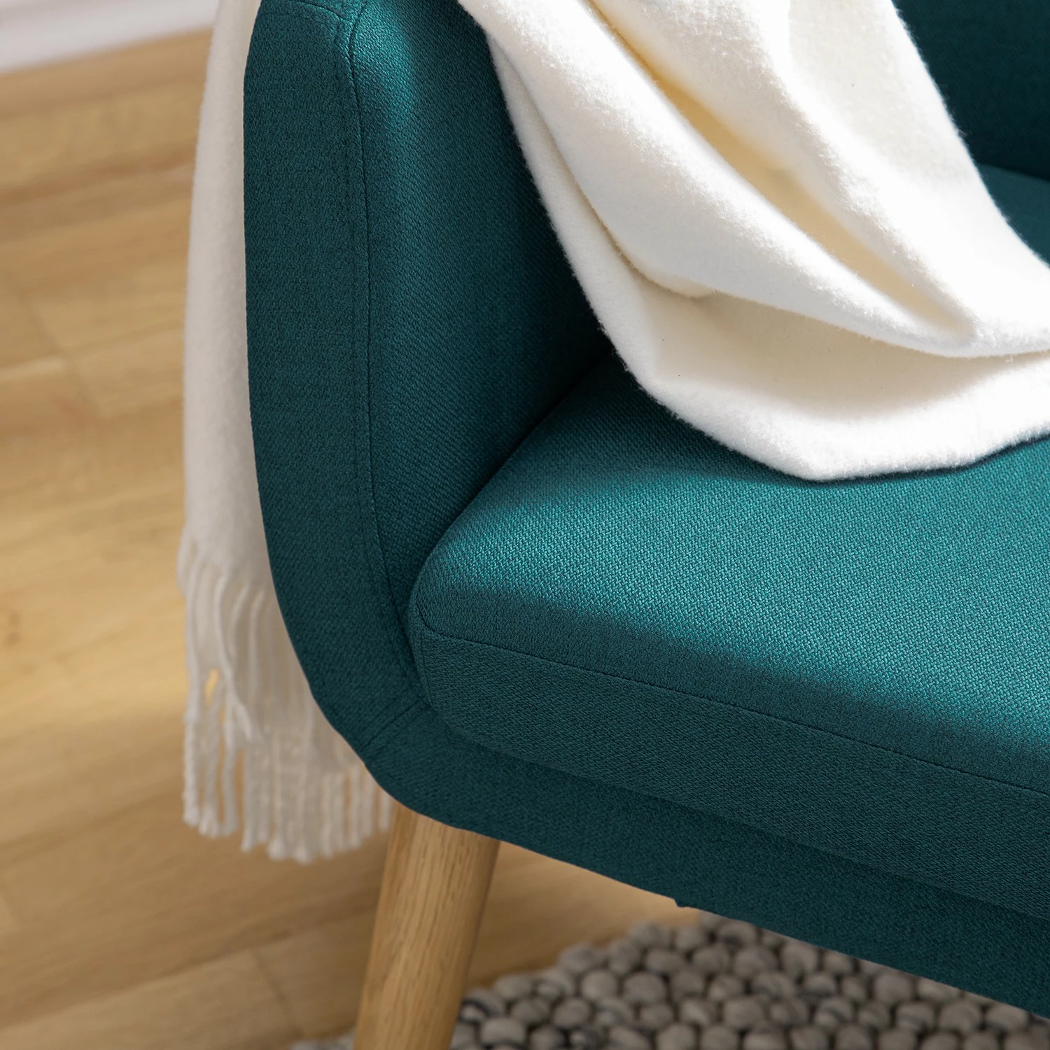 Mørteens Sessel Nicholas - Webstoff - Petrol 14 Mørteens Sessel Nicholas - Webstoff - Petrol – Bild 14