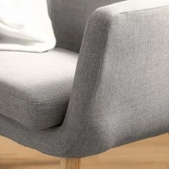 Mørteens Sessel Nicholas - Webstoff - Lichtgrau -WOHNZIMMERMÖBEL Verkäufe 1000126898 201103 11480800008 DETAILS P000000001000126898