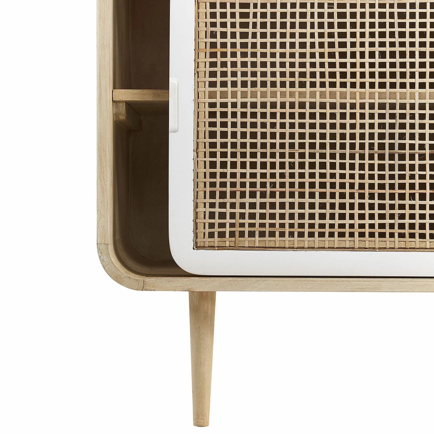 Norrwood Sideboard Gunnebo - Mango massiv - Mango / Weiß 3 Norrwood Sideboard Gunnebo - Mango massiv - Mango / Weiß – Bild 3