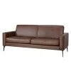 Ars manufacti Sofa Crove (3-Sitzer) - Kunstleder - Braun