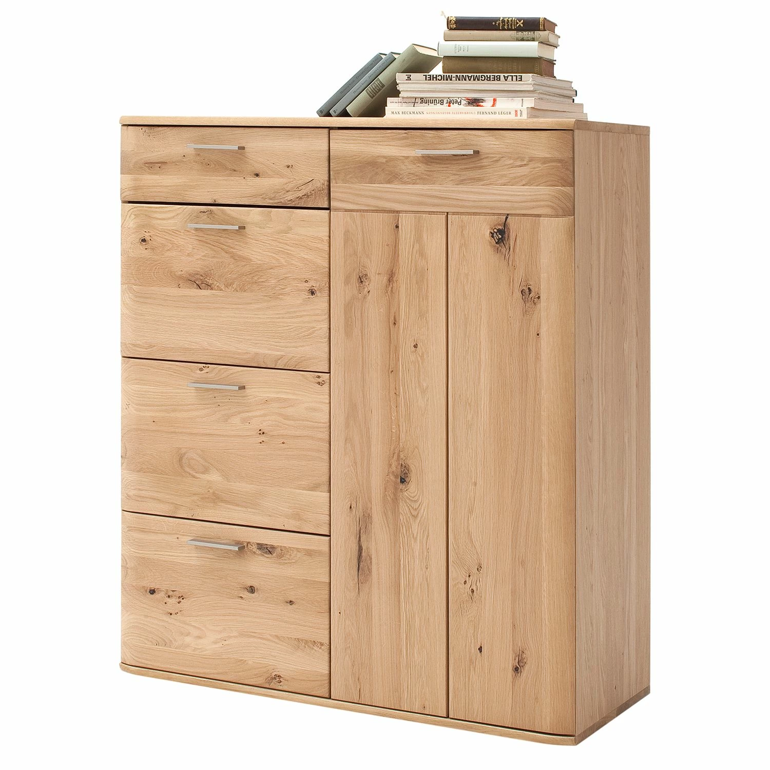 Naturoo Kommode Kvilla V - Balkaneiche Bianco teilmassiv - Balkaneiche Bianco / Eiche Bianko 3 Naturoo Kommode Kvilla V - Balkaneiche Bianco teilmassiv - Balkaneiche Bianco / Eiche Bianko – Bild 3