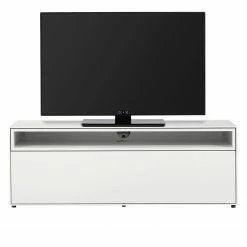 Now! by hülsta TV-Lowboard hülsta now easy - Mit Kabelführung - Lack Reinweiß
