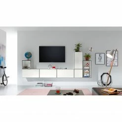 Now! by hülsta Hänge-Designbox hülsta now to go II - Lack Reinweiß / Schneeweiß - 39 x 38 cm -WOHNZIMMERMÖBEL Verkäufe 1000127817 180924 10035860 MOOD GALLERYIMAGES P000000001000127817 mood