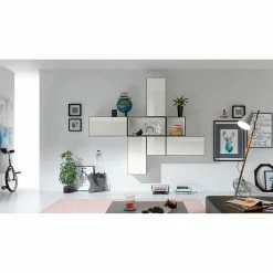 Now! by hülsta Hänge-Designbox hülsta now to go II - Lack Reinweiß / Schneeweiß - 39 x 38 cm -WOHNZIMMERMÖBEL Verkäufe 1000127817 180924 10035861 MOOD GALLERYIMAGES P000000001000127817 mood