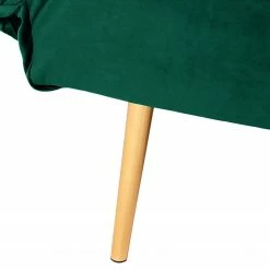 Jack & Alice Schlafsofa Behram II - Samt - Dunkelgrün -WOHNZIMMERMÖBEL Verkäufe 1000127857 190110 15522300116 GALLERYIMAGES P000000001000127857