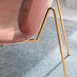 Jack & Alice Sessel Zadar - Samt - Altrosa -WOHNZIMMERMÖBEL Verkäufe 1000127862 200518 14151300012 DETAILS P000000001000127862