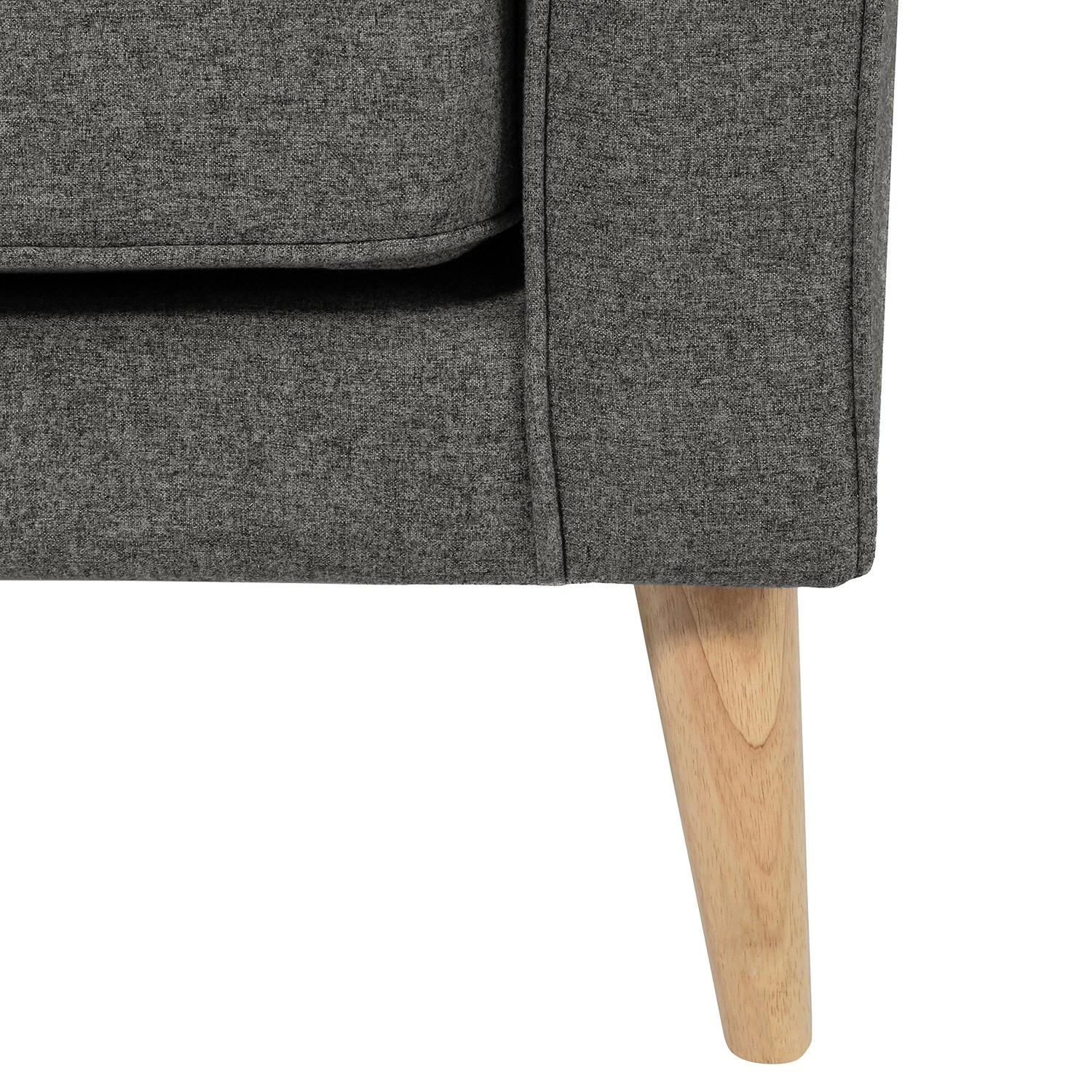 Mørteens Sofa Larisa (2-Sitzer) - Webstoff - Dunkelgrau 9 Mørteens Sofa Larisa (2-Sitzer) - Webstoff - Dunkelgrau – Bild 9