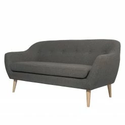 Mørteens Sofa Lamia (2,5-Sitzer) - Webstoff - Dunkelgrau
