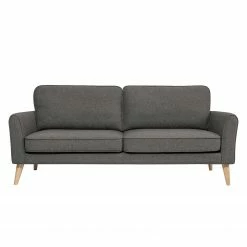 Mørteens Sofa Larisa (3-Sitzer) - Webstoff - Dunkelgrau -WOHNZIMMERMÖBEL Verkäufe 1000127963 190103 15452000093 GALLERYIMAGES P000000001000127963