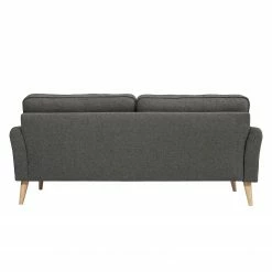 Mørteens Sofa Larisa (3-Sitzer) - Webstoff - Dunkelgrau -WOHNZIMMERMÖBEL Verkäufe 1000127963 190103 15452000095 GALLERYIMAGES P000000001000127963