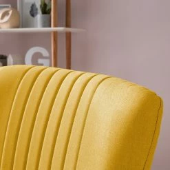 Mørteens Sessel Volos - Flachgewebe - Gelb 18 Mørteens Sessel Volos - Flachgewebe - Gelb -WOHNZIMMERMÖBEL Verkäufe 1000127981 200513 12345800016 DETAILS P000000001000127981