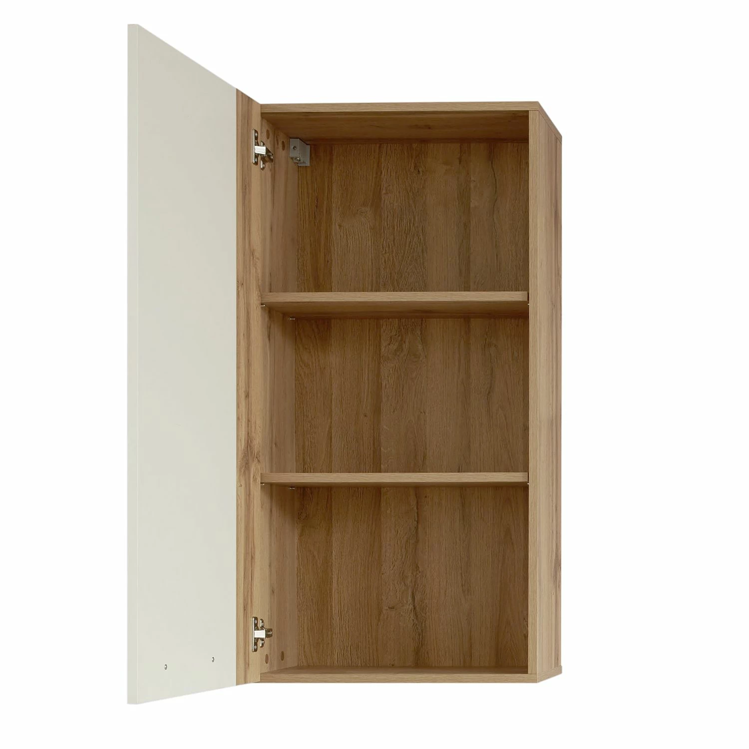 Trendteam Hängeschrank Rock - Hochglanz Weiß / Wotan Eiche Dekor 4 Trendteam Hängeschrank Rock - Hochglanz Weiß / Wotan Eiche Dekor – Bild 4