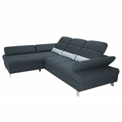 Loftscape Ecksofa Granada - Schiefergrau - Longchair davorstehend links -WOHNZIMMERMÖBEL Verkäufe 1000128382 180809 143104631 GALLERYIMAGES P000000001000128382