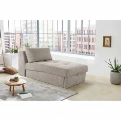 Fredriks Recamiere Teapa - Microfaser - Beige -WOHNZIMMERMÖBEL Verkäufe 1000128530 180814 08125012 MOOD GALLERYIMAGES P000000001000128530 mood