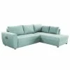 Fredriks Ecksofa Camargo - Strukturstoff - Mint
