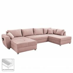 Fredriks Wohnlandschaft Delicias - Strukturstoff - Rosa -WOHNZIMMERMÖBEL Verkäufe 1000128547 190515 14101500044 ICON GALLERYIMAGES P000000001000128547 icon seal