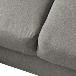 Mørteens Ecksofa Sola II - Webstoff - Grau - Ottomane davorstehend rechts - Schlaffunktion -WOHNZIMMERMÖBEL Verkäufe 1000128696 210614 18411301211 DETAILS P000000001000128696