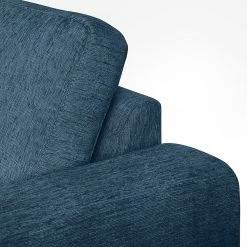 Fredriks Sofa Fiesta I (3-Sitzer) - Strukturstoff - Jeansblau -WOHNZIMMERMÖBEL Verkäufe 1000128852 211015 155040000105 DETAILS P000000001000128852
