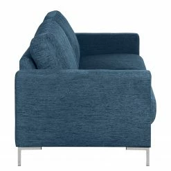 Fredriks Sofa Fiesta I (3-Sitzer) - Strukturstoff - Jeansblau -WOHNZIMMERMÖBEL Verkäufe 1000128852 211015 15504000083 DETAILS P000000001000128852