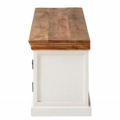 Maison Belfort TV-Lowboard Newhaven - Mango teilmassiv - Mango / Weiß 15 Maison Belfort TV-Lowboard Newhaven - Mango teilmassiv - Mango / Weiß -WOHNZIMMERMÖBEL Verkäufe 1000128941 200122 18404100007 DETAILS P000000001000128941