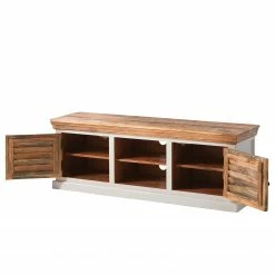 Maison Belfort TV-Lowboard Newhaven - Mango teilmassiv - Mango / Weiß 16 Maison Belfort TV-Lowboard Newhaven - Mango teilmassiv - Mango / Weiß -WOHNZIMMERMÖBEL Verkäufe 1000128941 200122 18404100008 DETAILS P000000001000128941