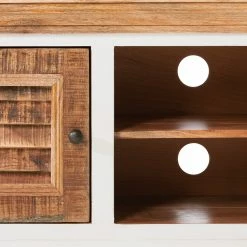 Maison Belfort TV-Lowboard Newhaven - Mango teilmassiv - Mango / Weiß 18 Maison Belfort TV-Lowboard Newhaven - Mango teilmassiv - Mango / Weiß -WOHNZIMMERMÖBEL Verkäufe 1000128941 200122 18404100010 DETAILS P000000001000128941