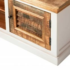 Maison Belfort TV-Lowboard Newhaven - Mango teilmassiv - Mango / Weiß 19 Maison Belfort TV-Lowboard Newhaven - Mango teilmassiv - Mango / Weiß -WOHNZIMMERMÖBEL Verkäufe 1000128941 200122 18404100011 DETAILS P000000001000128941