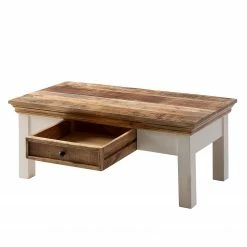 Maison Belfort Couchtisch Newhaven - Mango massiv - Mango / Weiß -WOHNZIMMERMÖBEL Verkäufe 1000128950 190311 11124100005 GALLERYIMAGES P000000001000128950