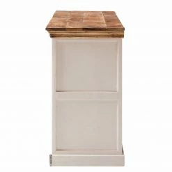 Maison Belfort Sideboard Newhaven - Mango teilmassiv - Mango / Weiß -WOHNZIMMERMÖBEL Verkäufe 1000128954 200122 18404800047 DETAILS P000000001000128954